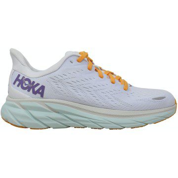 Hoka One One Clifton 8 Blanc De Blanc Purple Seafoam (Women’s) (1119394-BDBW)
