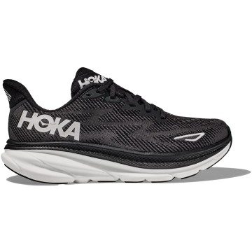 Hoka One One Clifton 9 Black White (1127895-BWHT)