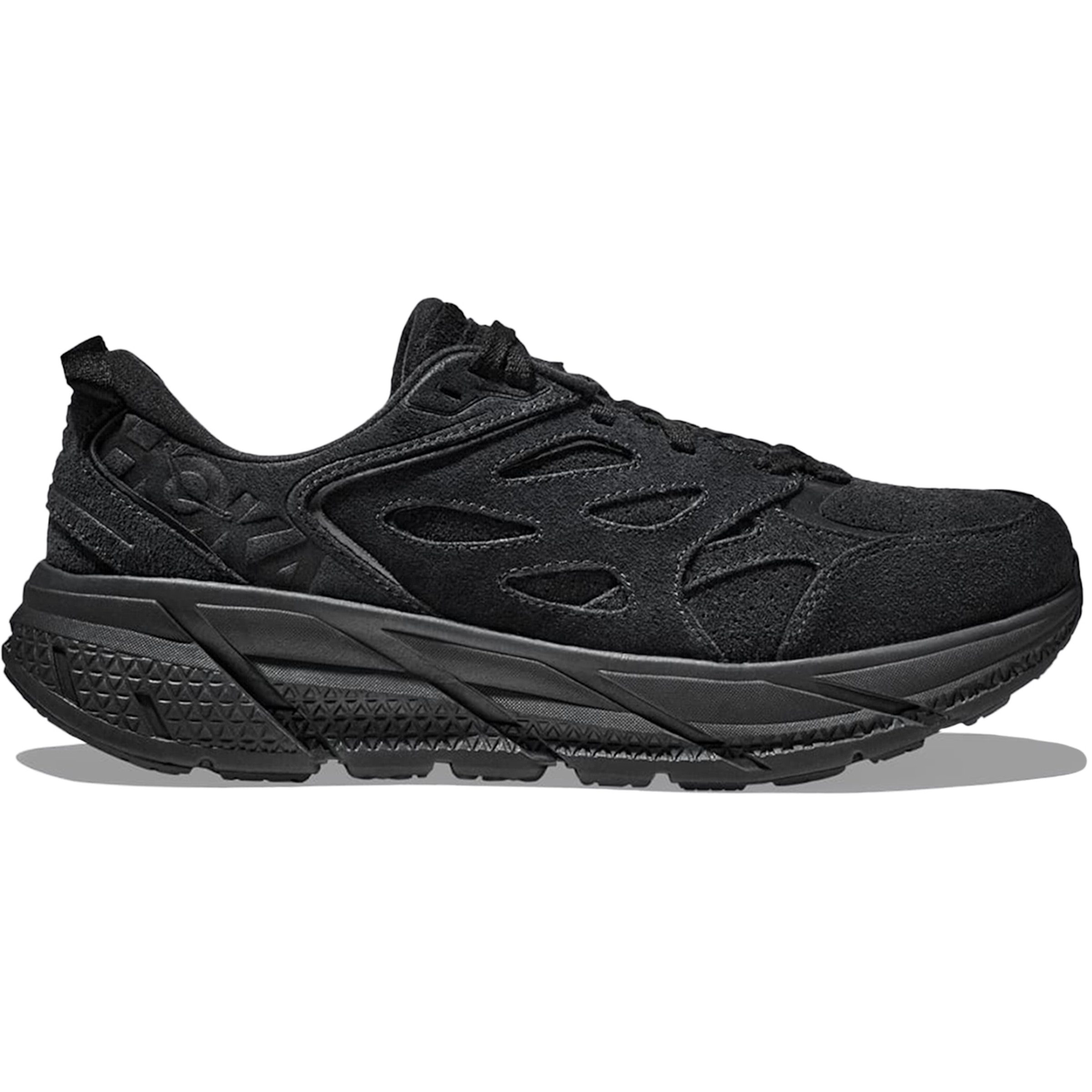 Hoka One One Clifton L Suede Black (All Gender) (1122571-BBLC)