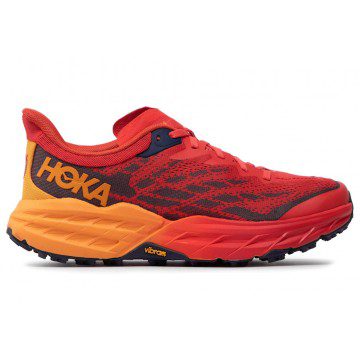 Hoka One One Speedgoat 5 Fiesta Red Radiant Yellow (1123157-FRYL)