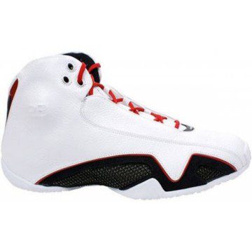 Jordan 21 White Varsity Red Metallic Silver (2006) (313038-161)