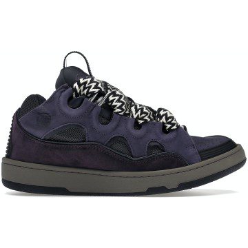 Lanvin Curb Sneaker Purple Black (FM-SKRK11-DRAG-E2279)