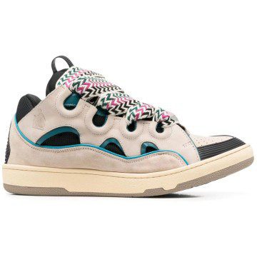 Lanvin Curb Sneaker Sail Turquoise Purple (FMSKRK11DRAGH22)