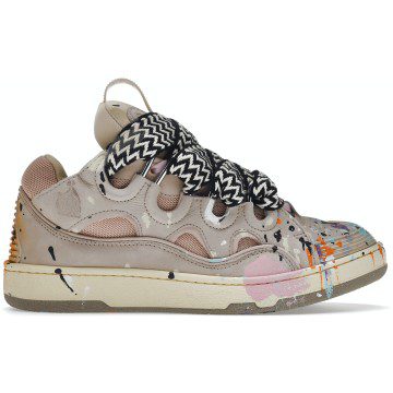 Lanvin Leather Curb Gallery Dept. Pale Pink Multi (Women’s) (FW-SKDK02-DRGD-P22B5S0)