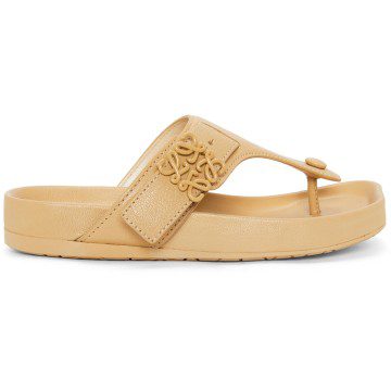 Loewe Ease Toe Post Sandals Concealer Goatskin (Women’s) (L814465X59 8812)