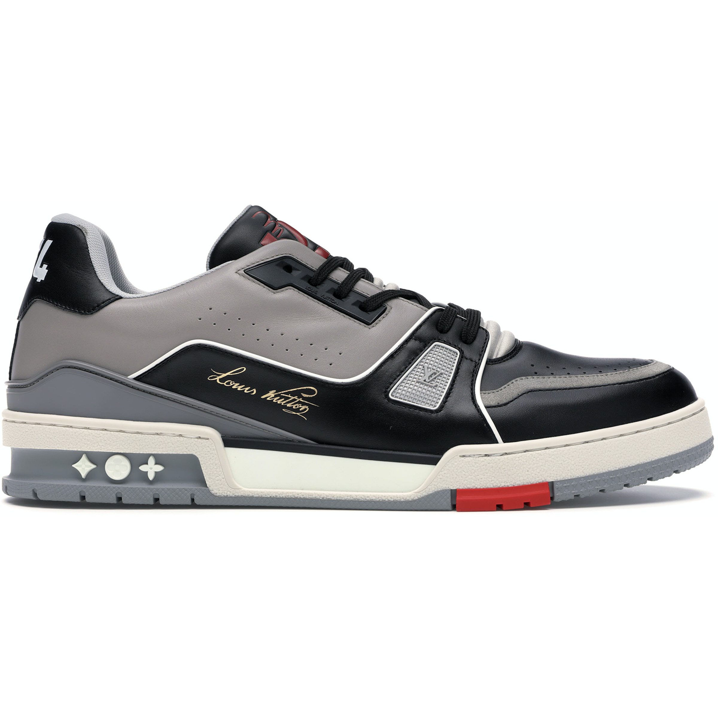 Louis Vuitton LV Trainer Sneaker Low Black Grey (1A54H5)