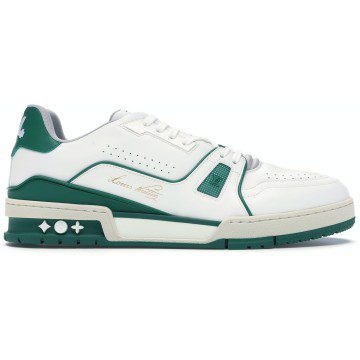 Louis Vuitton LV Trainer Sneaker Low White Green (1A54HS)
