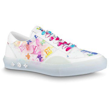 Louis Vuitton Ollie White Rainbow Monogram (1A8SGR)