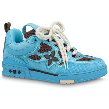 Louis Vuitton Skate Trainer Blue Brown (1ABMIC)
