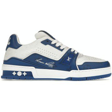 Louis Vuitton Trainer #54 Signature Blue White (1AANEZ / 1AANEX / 1ABOH8)