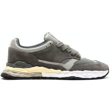 Mihara Yasuhiro George Leather Low Grey Dark Grey (A10FW701-Gray)