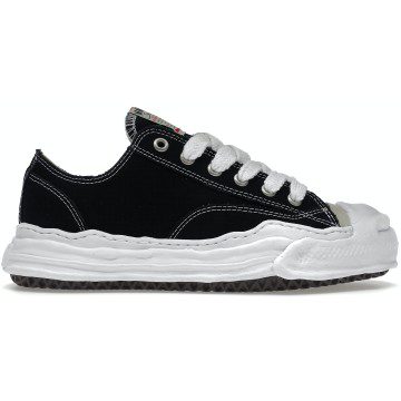 Mihara Yasuhiro Hank OG Sole Canvas Low Black (A05FW702)