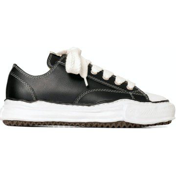 Mihara Yasuhiro Peterson OG Sole Leather Low Black (A06FW736-13)