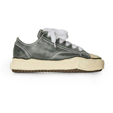 Mihara Yasuhiro Peterson OG Sole Low Paraffin Leather Black (A09FW723-13)