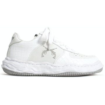Mihara Yasuhiro Wayne OG Sole Leather Low Roarguns White (C08FW705)