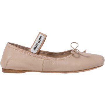 Miu Miu Ballerinas Water Lily Leather (5F794D_XUU_F0NZ2_F_A005)