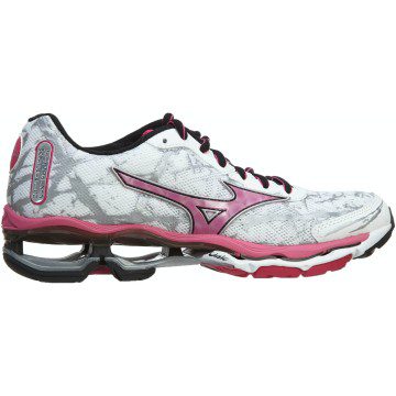 Mizuno Wave Creation 16 Running Shoe White Fuchsia Purple (Women’s) (410653 0021)