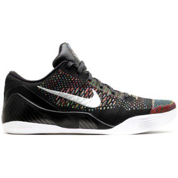 Nike Kobe 9 Elite Premium Low HTM Milan Black Multi-Color (698595-009)