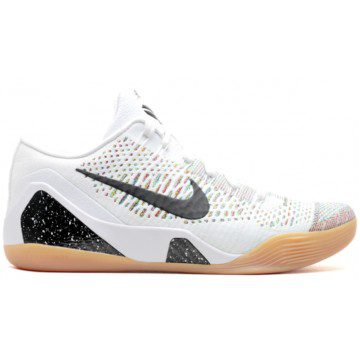 Nike Kobe 9 Elite Premium Low HTM Milan White Multi-Color (698595-109)