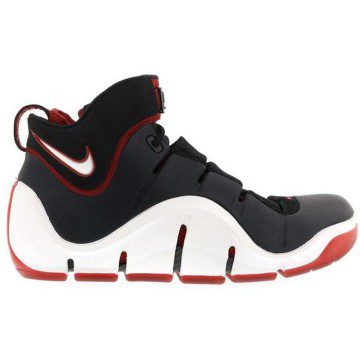 Nike LeBron 4 Black White Red (314647-011)