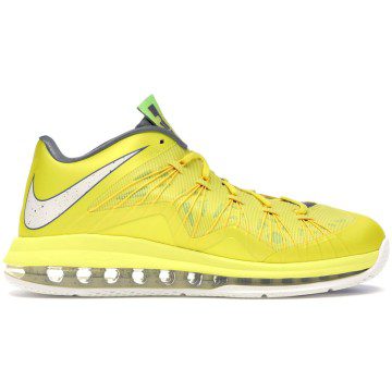 Nike LeBron X Low Sonic Yellow (579765-700)