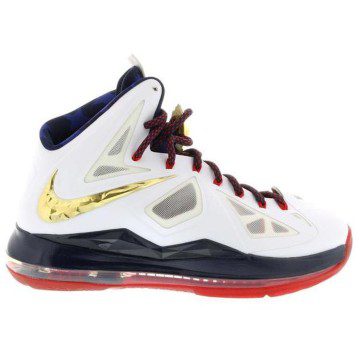 Nike LeBron X SP Gold Medal (542244-100)