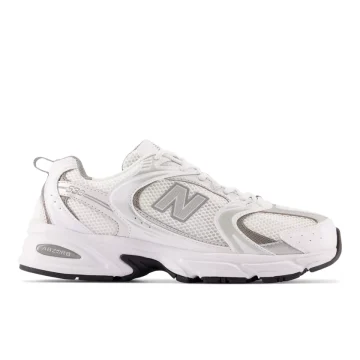 New Balance 530 White Silver Metallic (MR530AD)