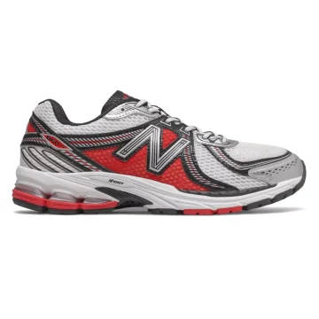 New Balance 860v2 White Silver Red (ML860XA)