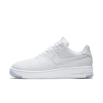 Nike Af1 Ultra Flyknit Low White/White-Ice (817419-100)