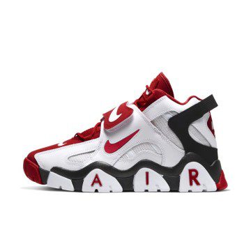 Nike Air Barrage Mid White Black Red (AT7847-102)