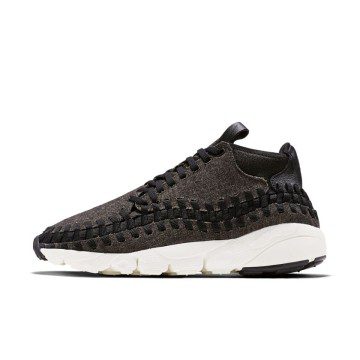 Nike Air Footscape Woven Chukka SE Black/Black-Ivory (857874-001)