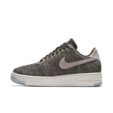 Nike Air Force 1 Flyknit Low Midnight Fog Silt Red (Women’s) (820256-008)