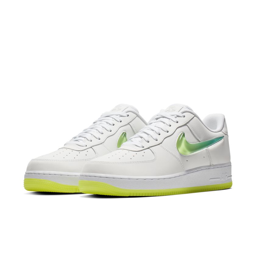 air force 1 jelly swoosh white