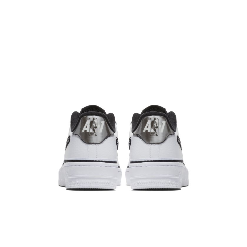 nike air force low nba white black