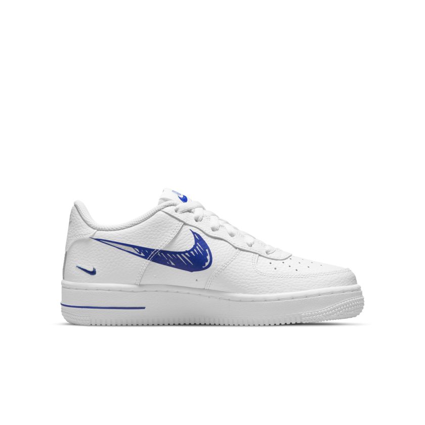 nike air force 1 low sketch white royal
