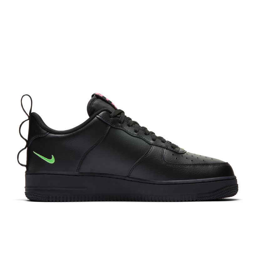 air force 1 low utility black hyper pink scream green