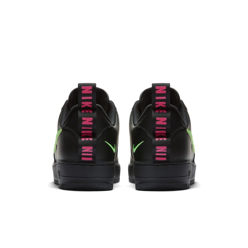 air force 1 low utility black hyper pink scream green