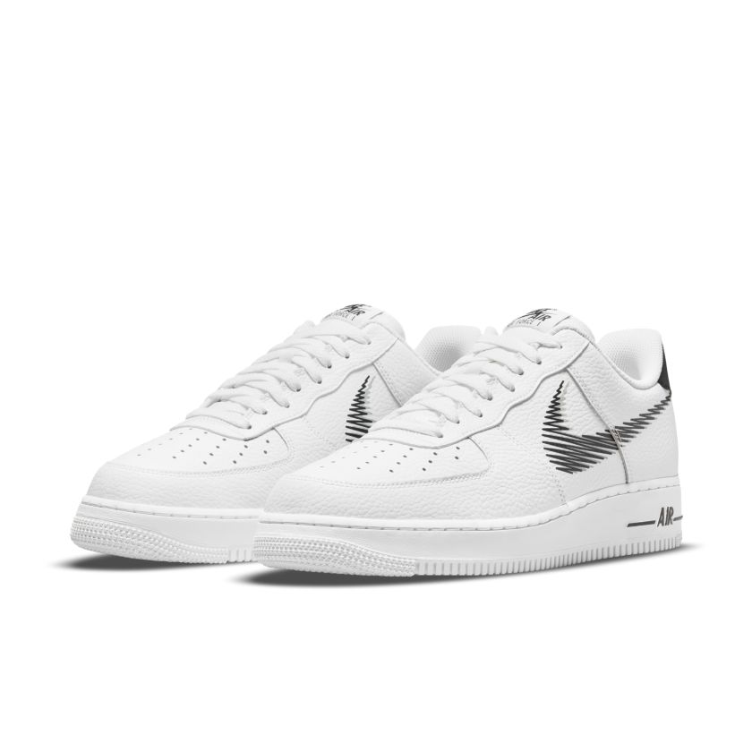 Nike Air Force 1 Low Zig Zag Black White (DN4928-100)