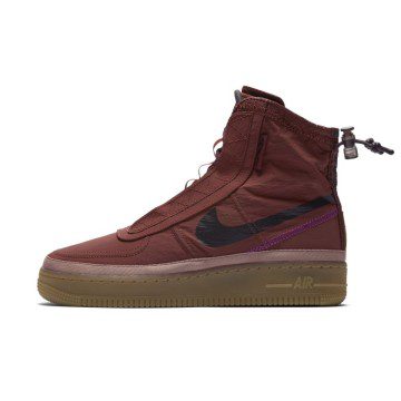 Nike Air Force 1 Shell Burgundy Ash (Women’s) (BQ6096-200)