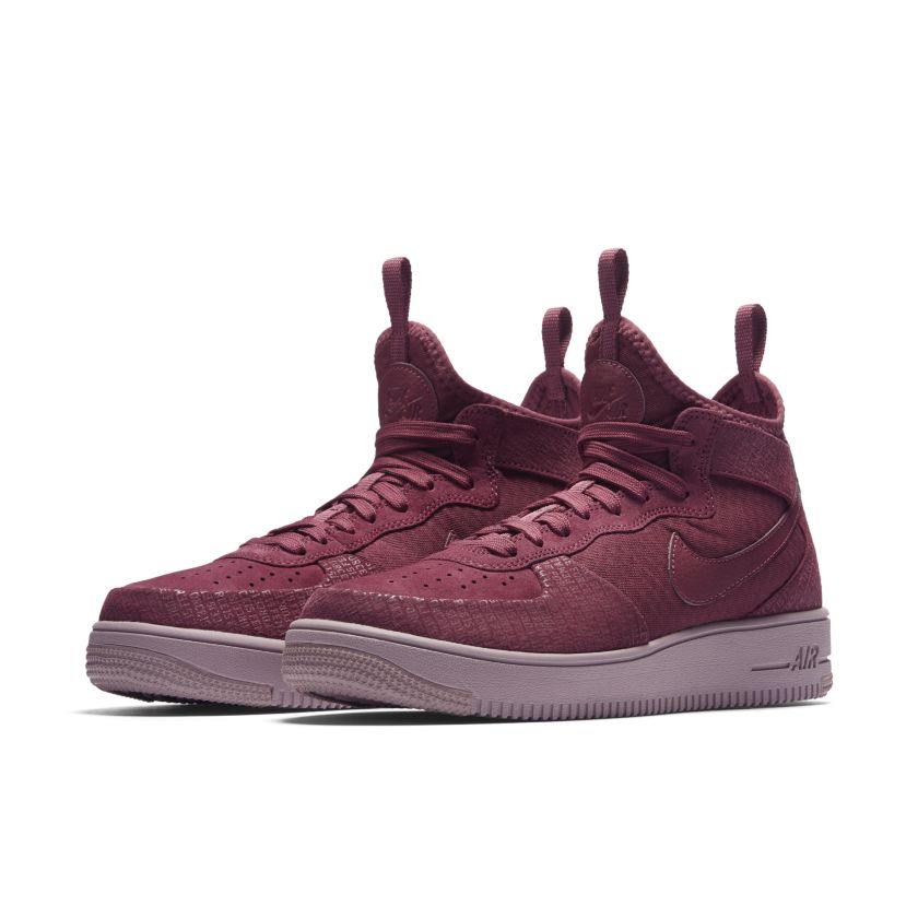 Nike Air Force 1 Ultraforce Mid Force Is Female Vintage Wine (Women’s) (AJ1701-600)