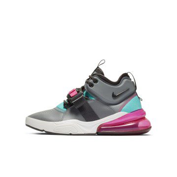 Nike Air Force 270 Cool Grey Hyper Jade (GS) (AJ8208-005)