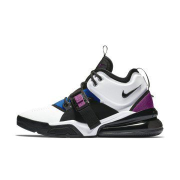 Nike Air Force 270 White Black Lyon Blue (AH6772-101)