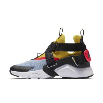 Nike Air Huarache City Aluminum Bright Citron Bright Crimson (Women’s) (AH6787-401)