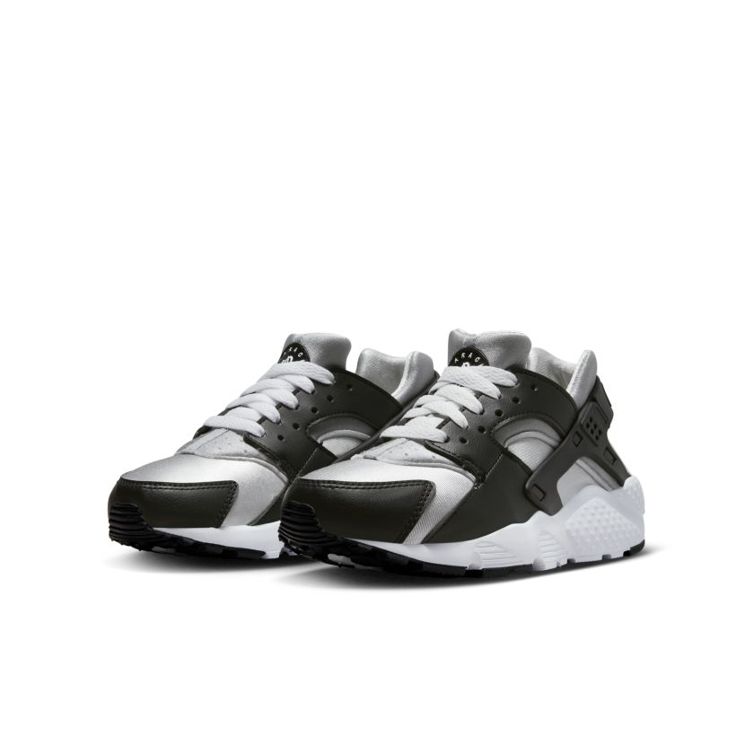 Nike Air Huarache Run Black Neutral Grey (GS) (654275-044)