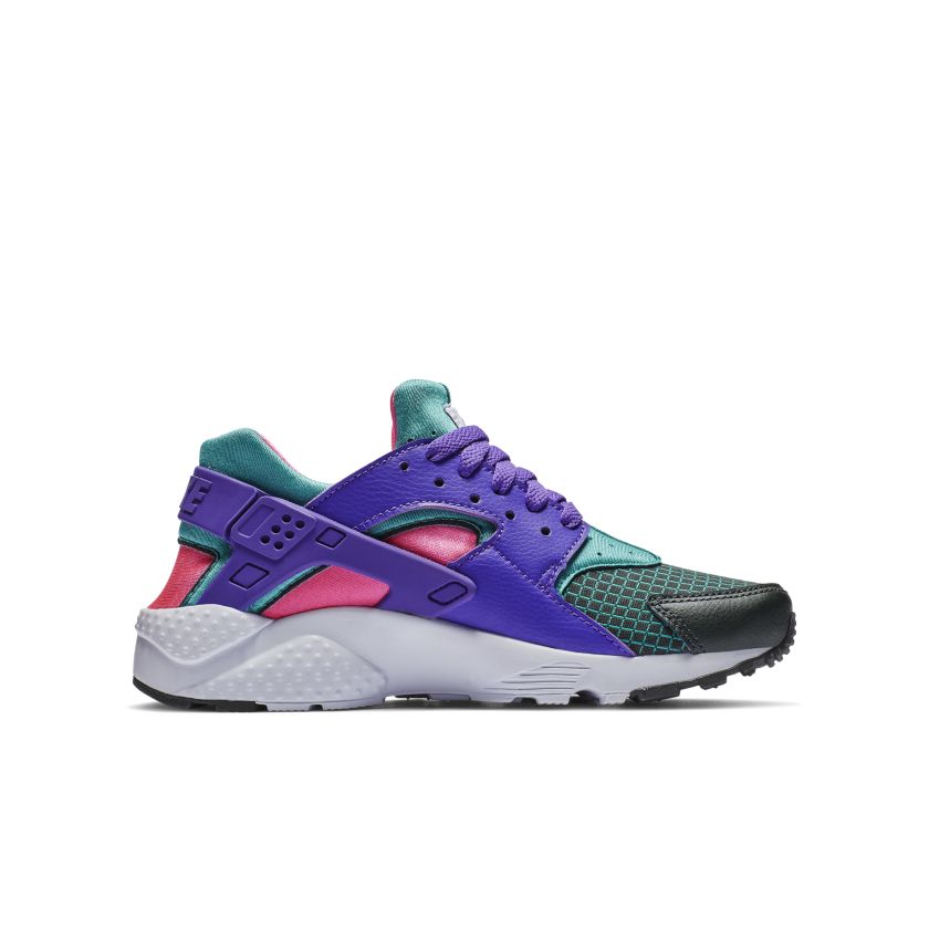 Nike Air Huarache Run Ultra Now Outdoor Green Hyper Grape (GS) (BQ7096-300)