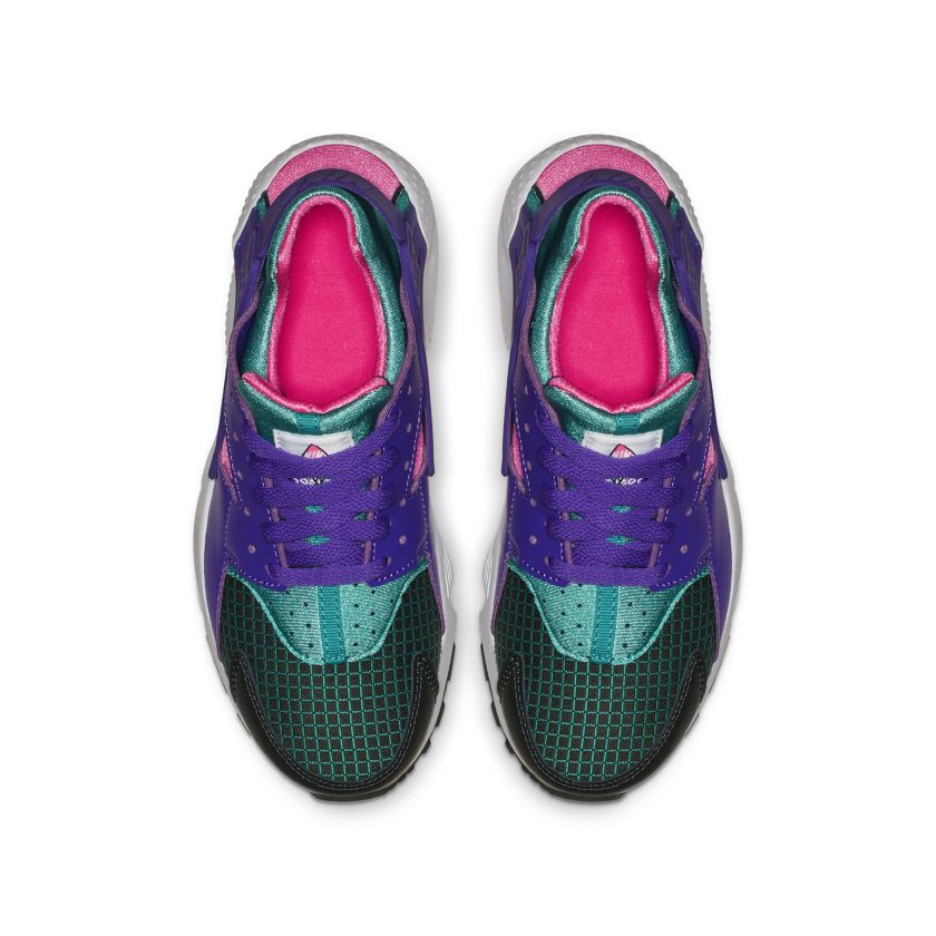 Nike Air Huarache Run Ultra Now Outdoor Green Hyper Grape (GS) (BQ7096-300)