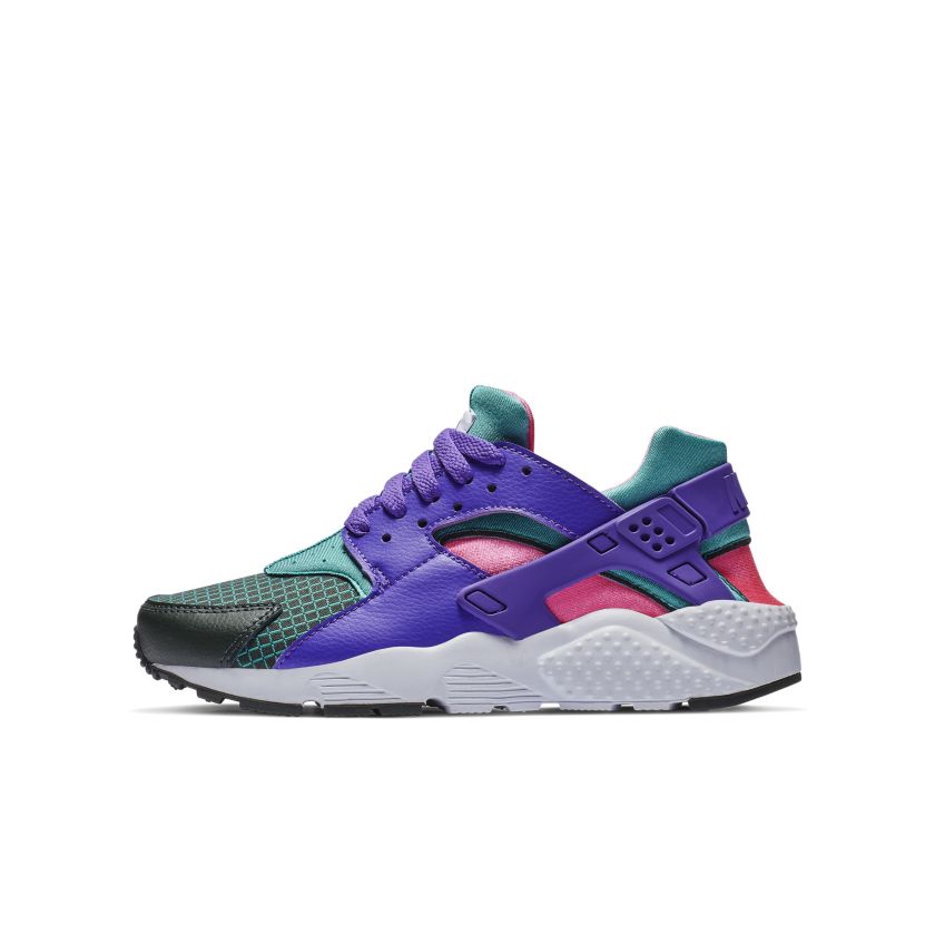 Nike Air Huarache Run Ultra Now Outdoor Green Hyper Grape (GS) (BQ7096-300)