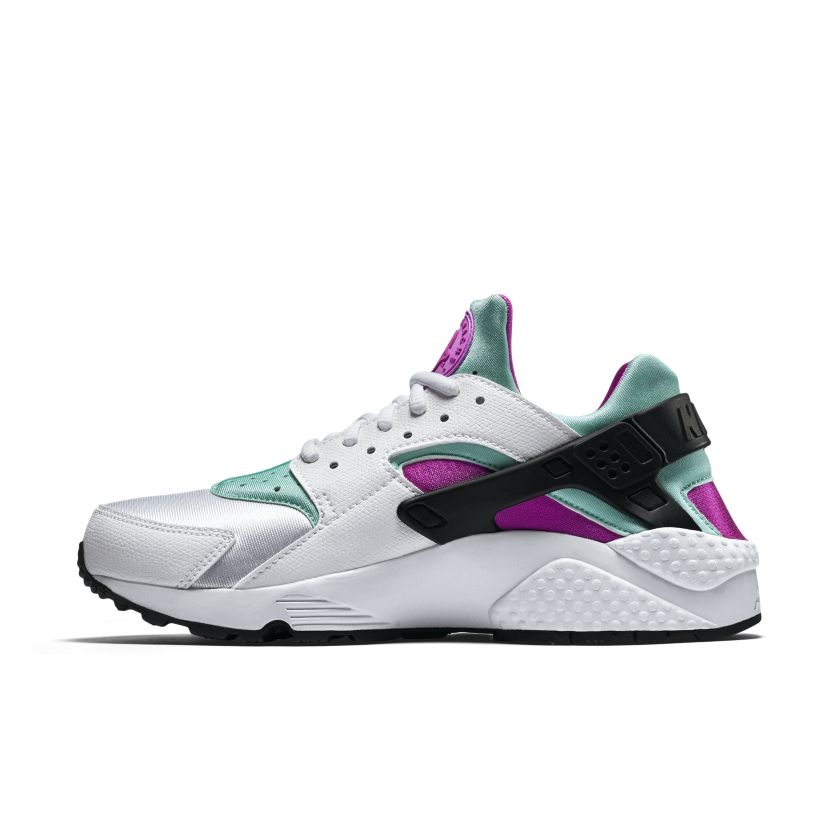 Nike Air Huarache Run White Fchs Flsh-Artsn Tl-Fchs (Women’s) (634835-104)