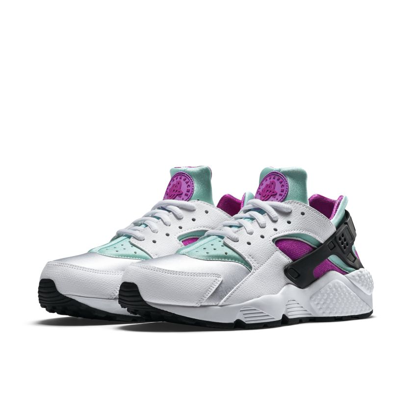 Nike Air Huarache Run White Fchs Flsh-Artsn Tl-Fchs (Women’s) (634835-104)