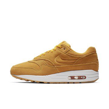 Nike Air Max 1 PRM University Gold Suede (Women’s) (454746-702)